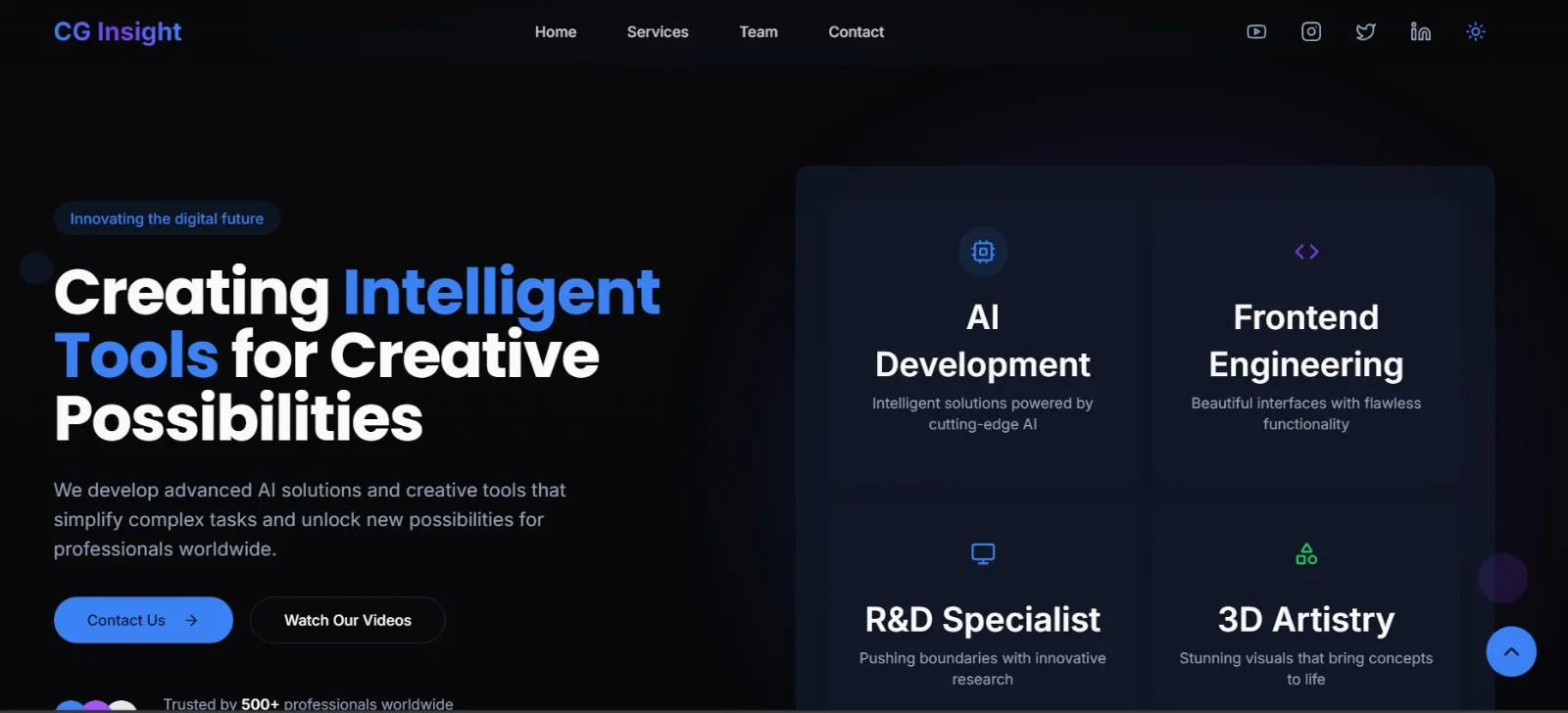 CG Insight Website